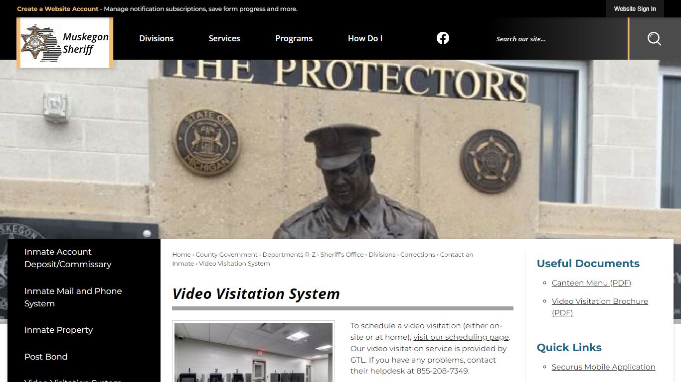 Video Visitation System | Muskegon County, MI